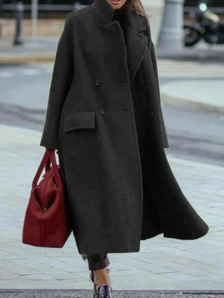 Carolina | Long Knit Coat