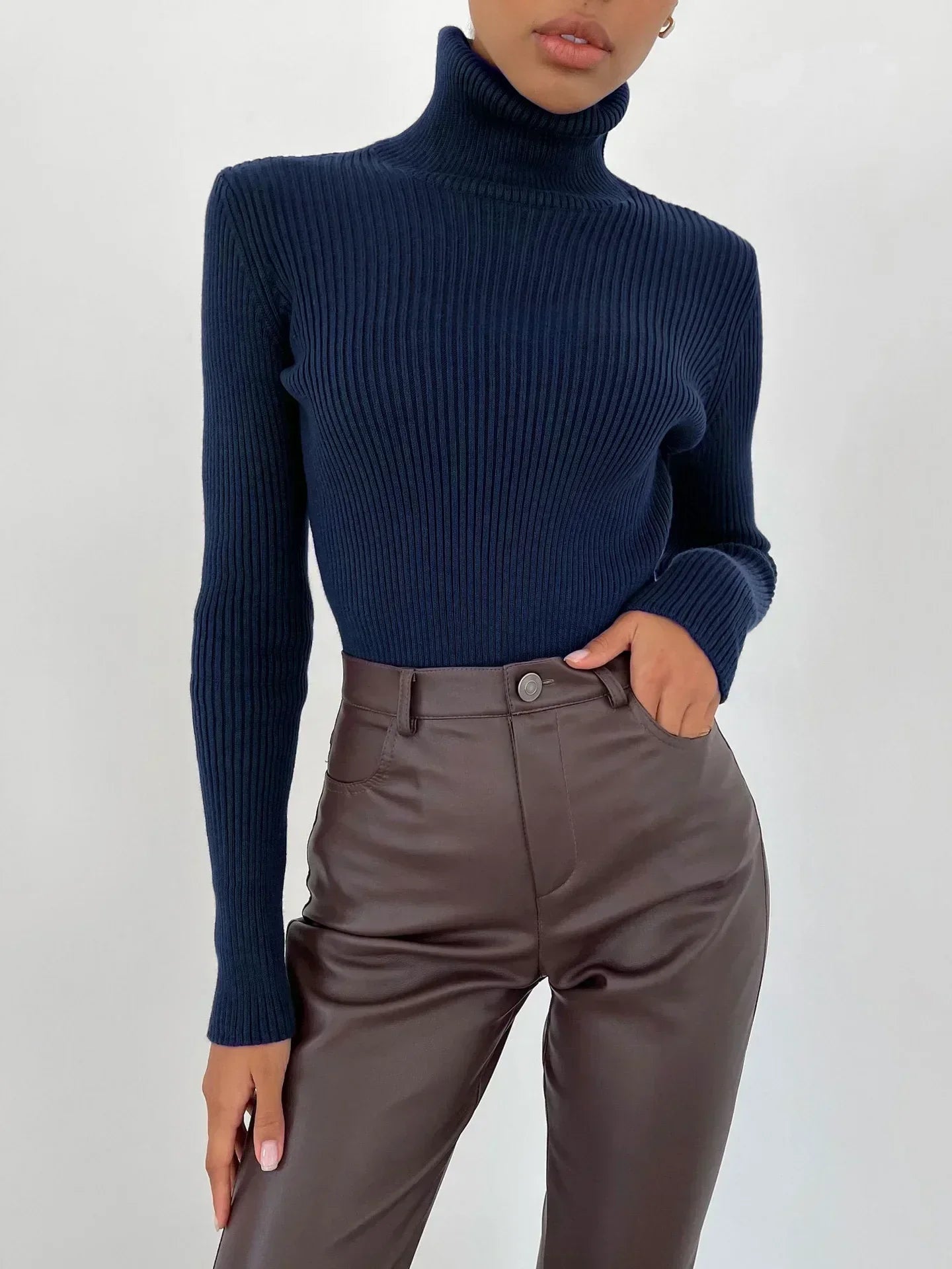 Blake | Knitted Turtleneck Sweater